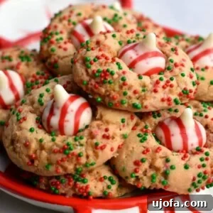Festive Gluten-Free Christmas Sugar Blossom Cookies.