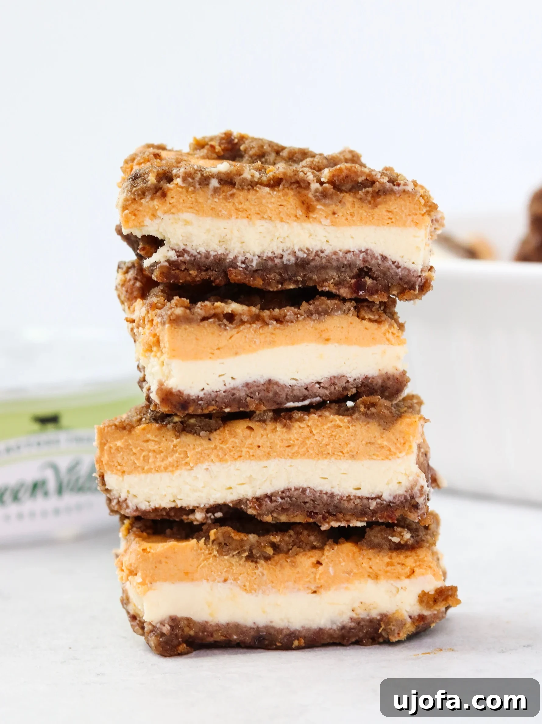 Delightful Dairy-Free Grain-Free Pumpkin Cheesecake Bars 2 Delicious Lactose-Free and Grain-Free Pumpkin Cheesecake Bars