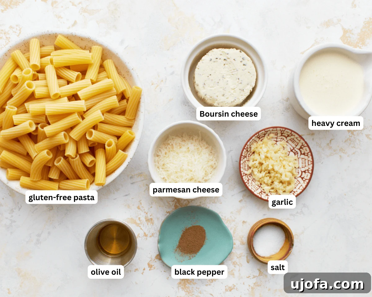 Decadent Gluten Free Boursin Pasta 3 img 26084 2