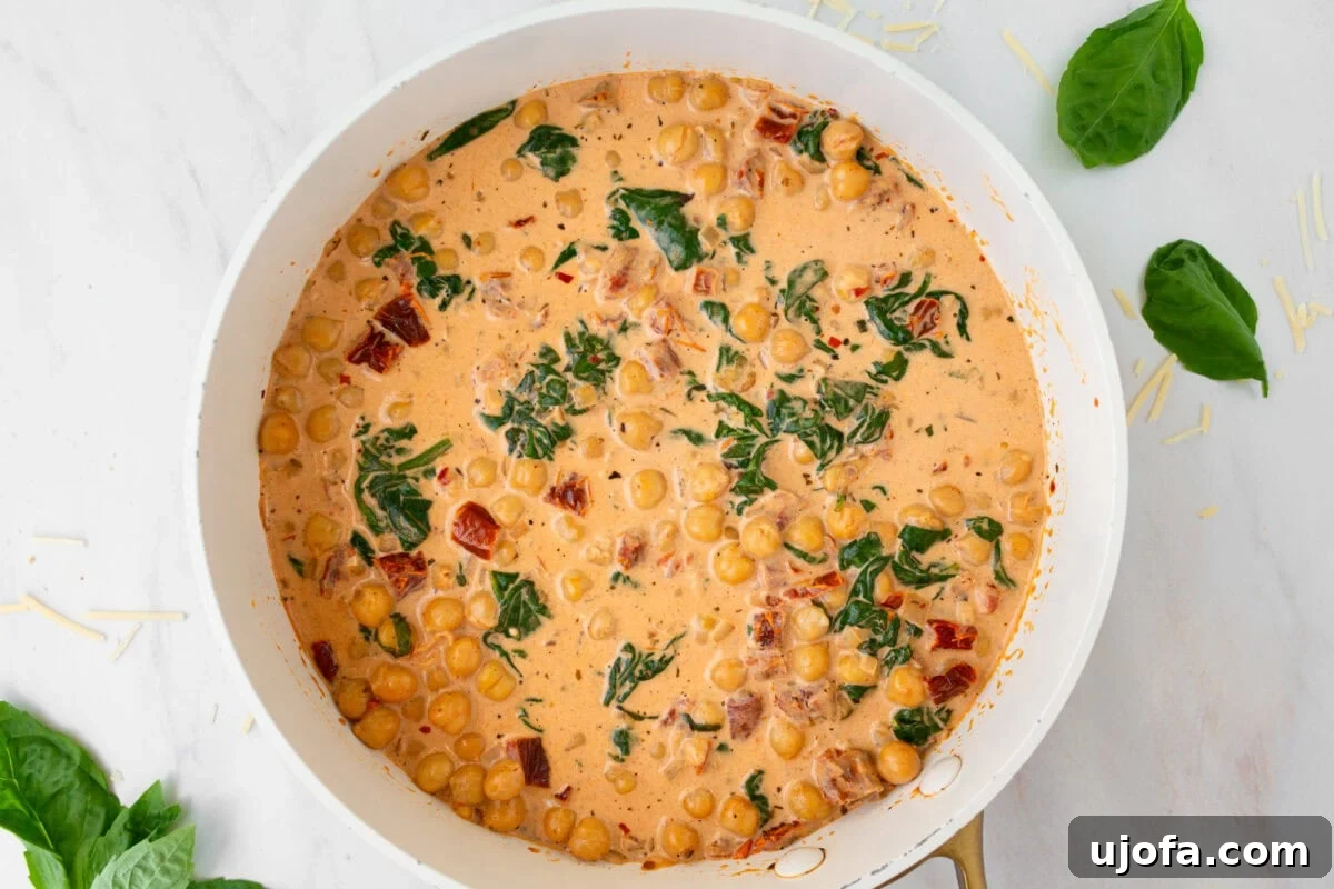 The Hummus Proposal 10 marry me chicken in white pot with spinach