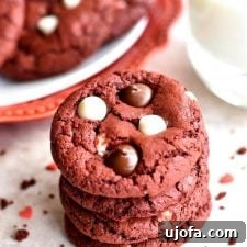 gluten-free red velvet chocolate chip cookies
