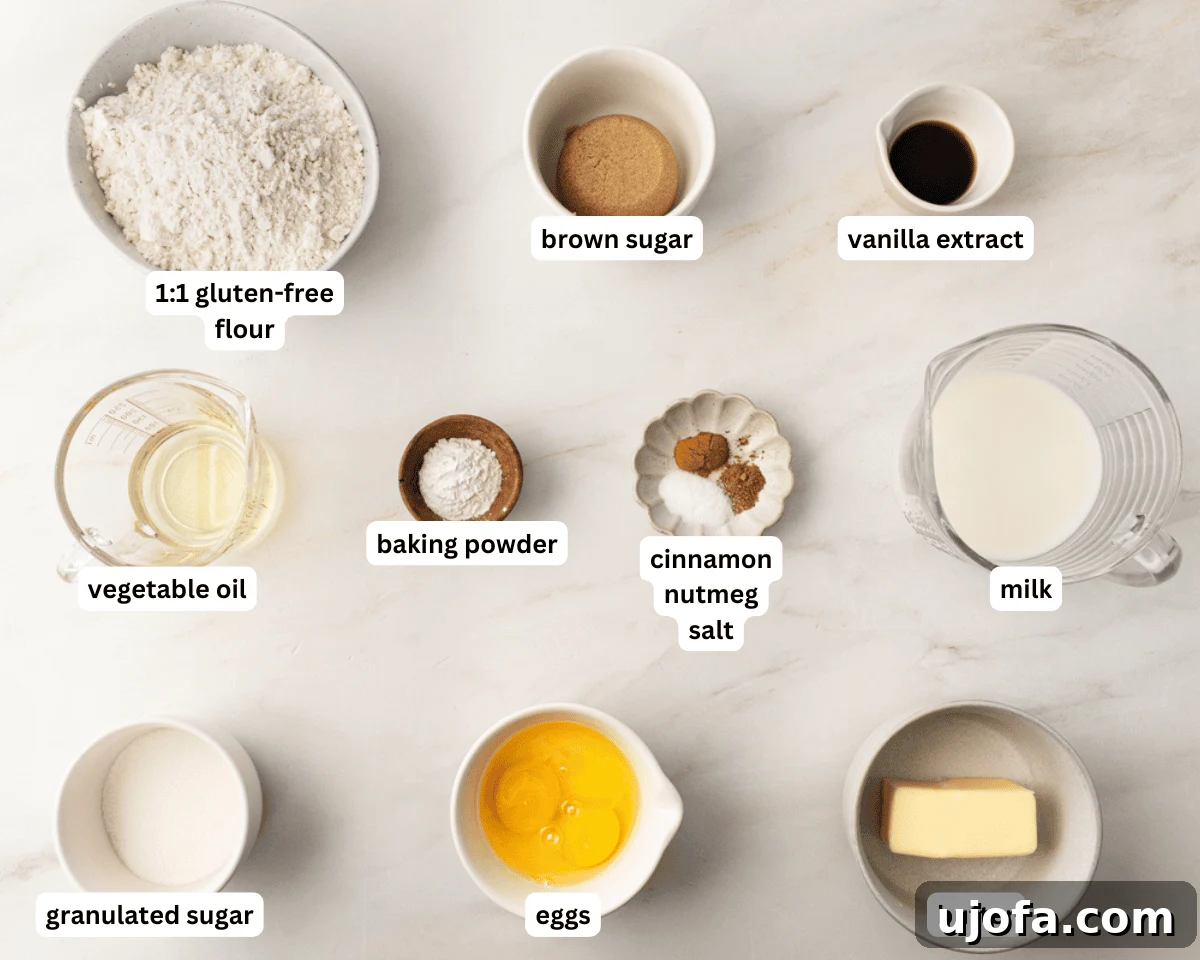 gluten-free baked donuts ingredients