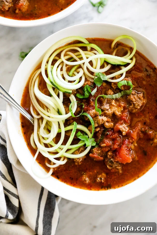 Hearty Crock Pot Lasagna Soup