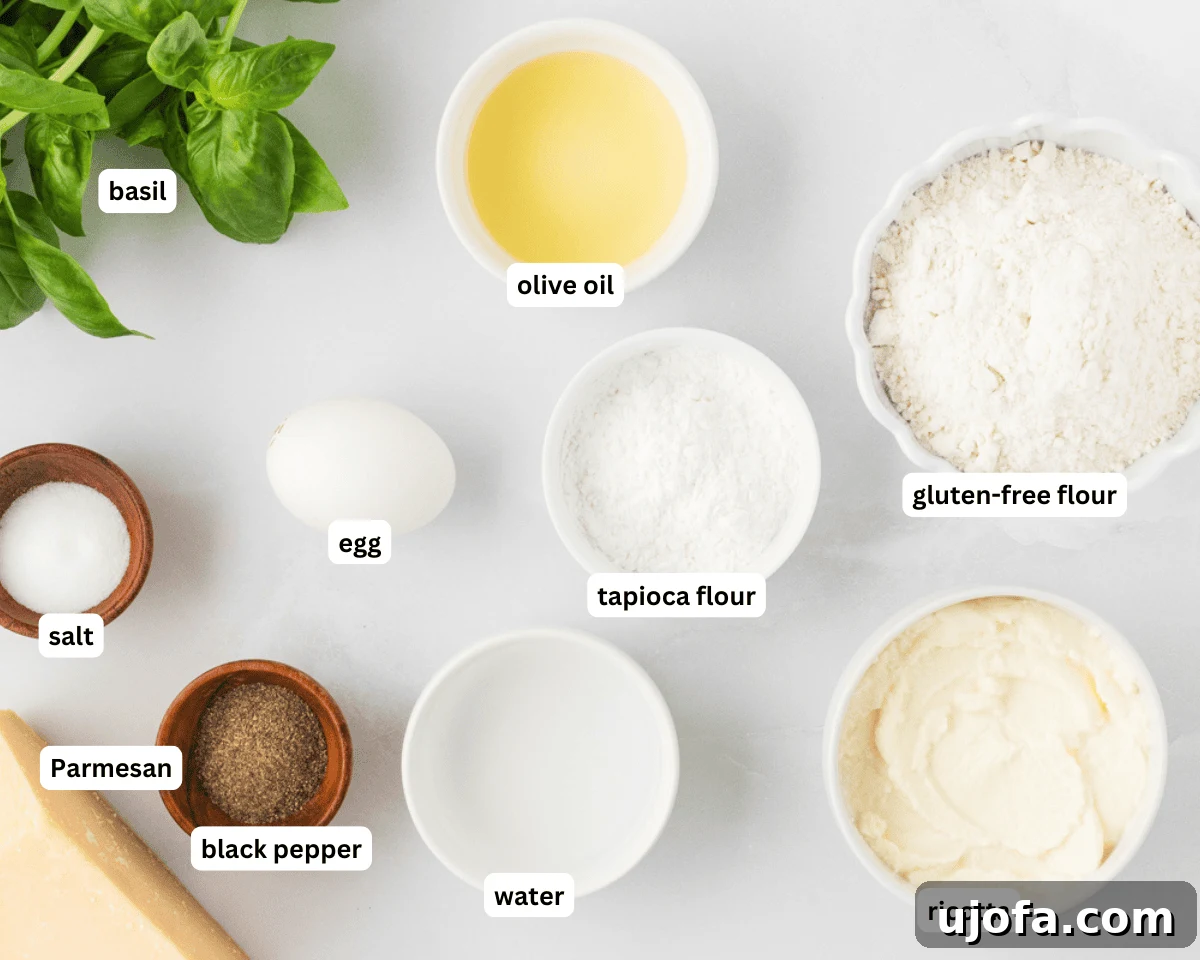 gluten-free tortellini ingredients