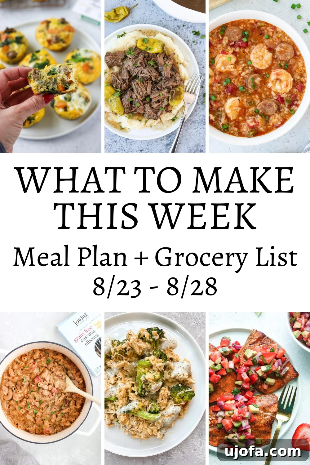 Creative Ideas For Your Week 2 A beautifully arranged weekly meal prep spread with various healthy dishes and ingredients.