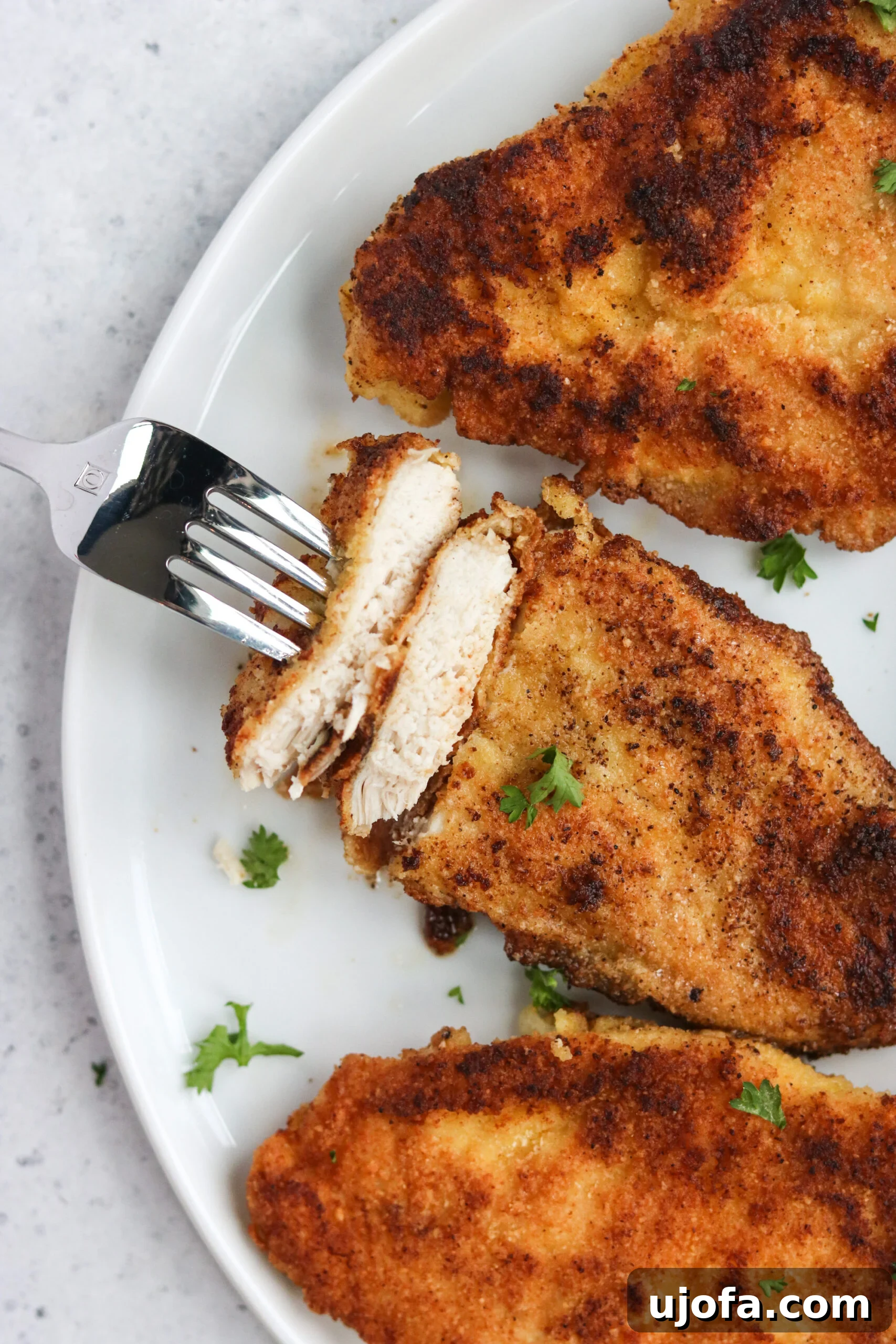 Whole30 Crispy Chicken Cutlets 3 Whole30 Fried Chicken Cutlets with dipping sauce
