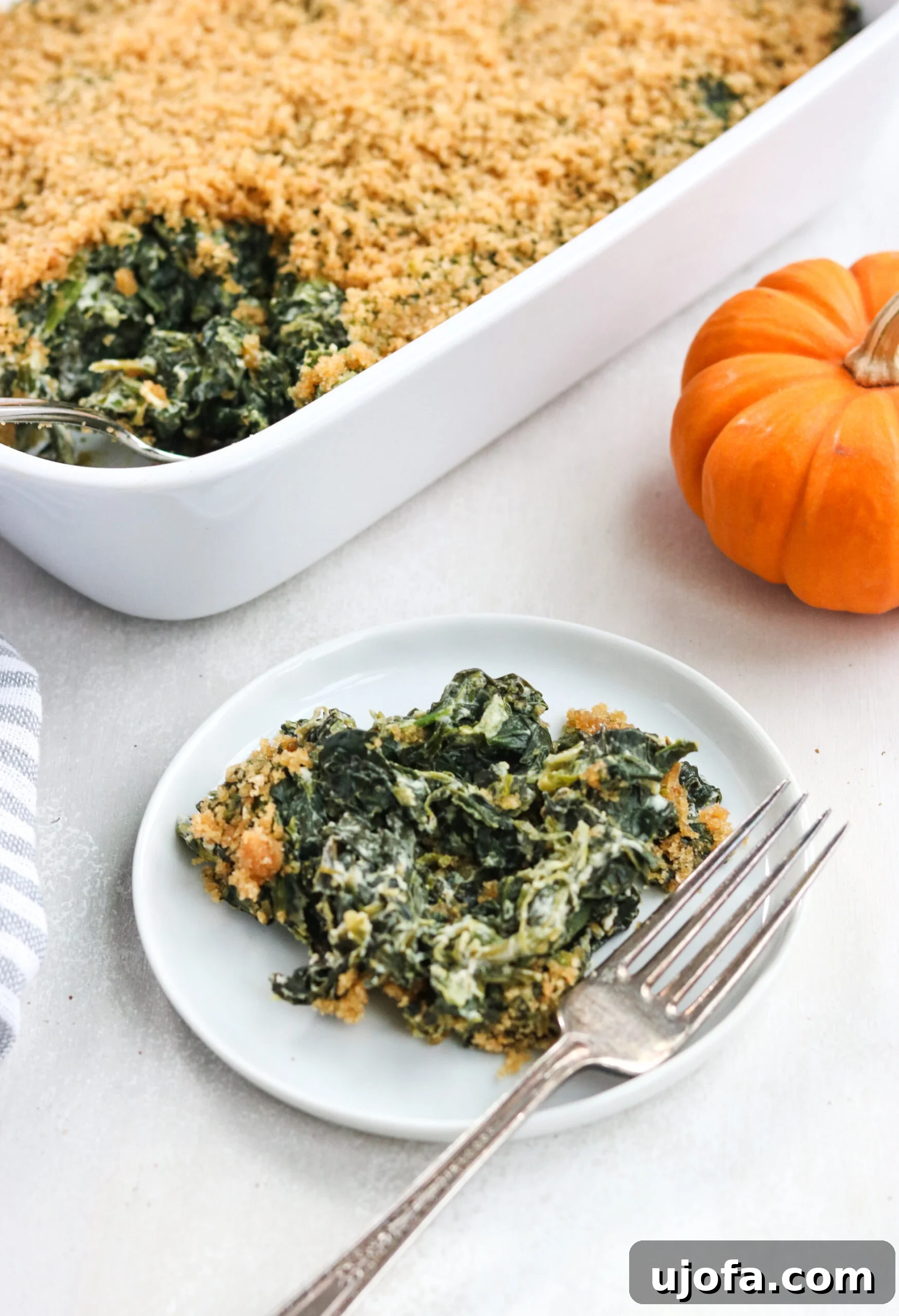 Dreamy Dairy-Free Paleo Spinach Bake 4 Ingredients for Paleo Creamy Spinach Casserole