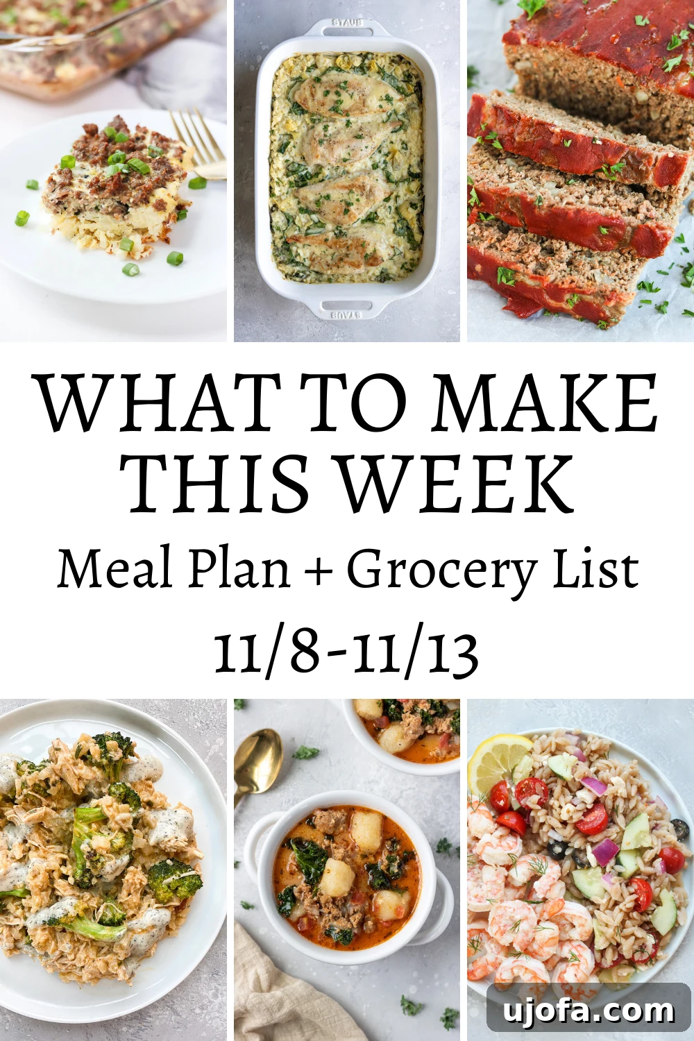 Weekly Meal Plan and Cookbook Promotion Image