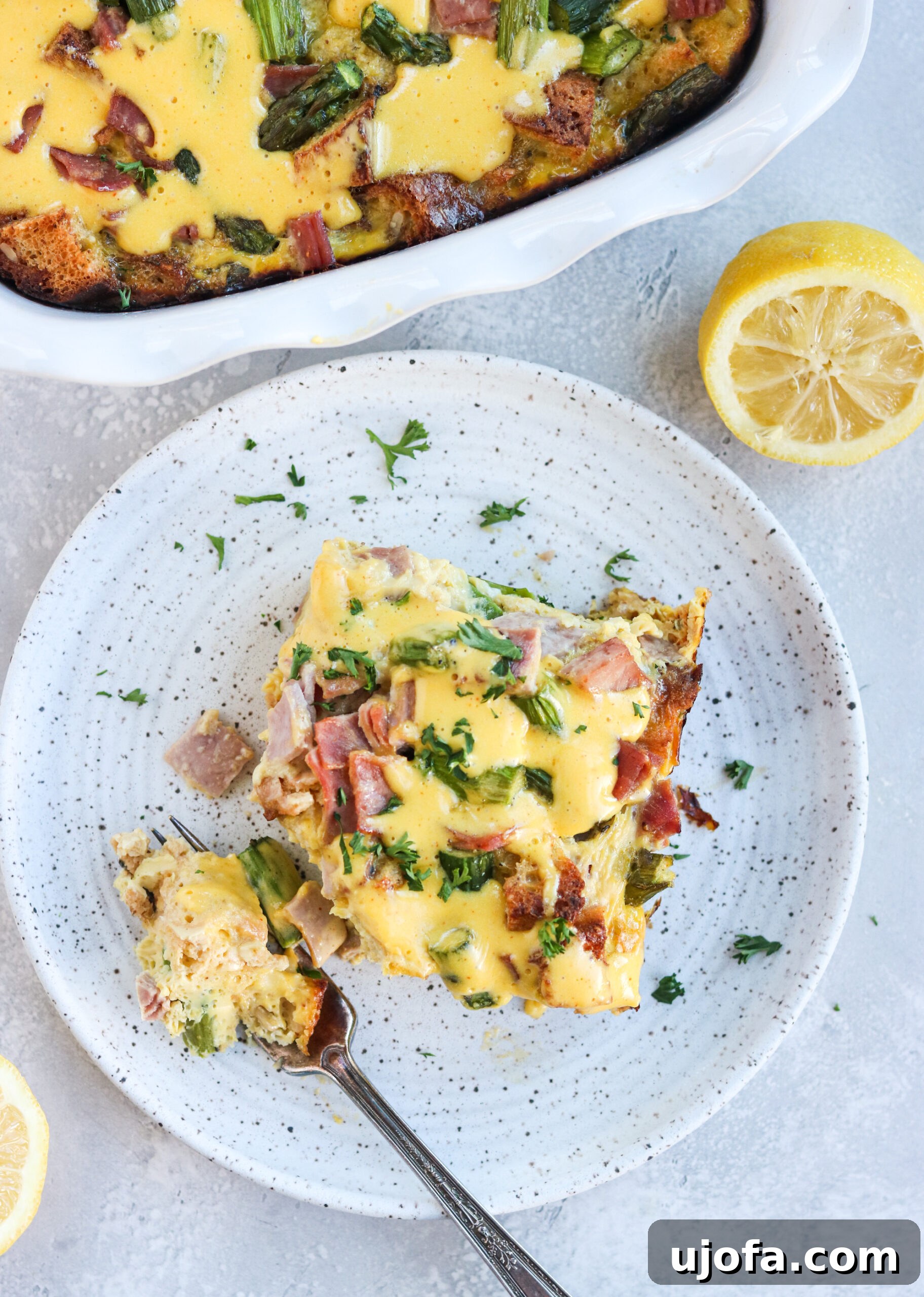 Gluten Free Eggs Benedict Casserole