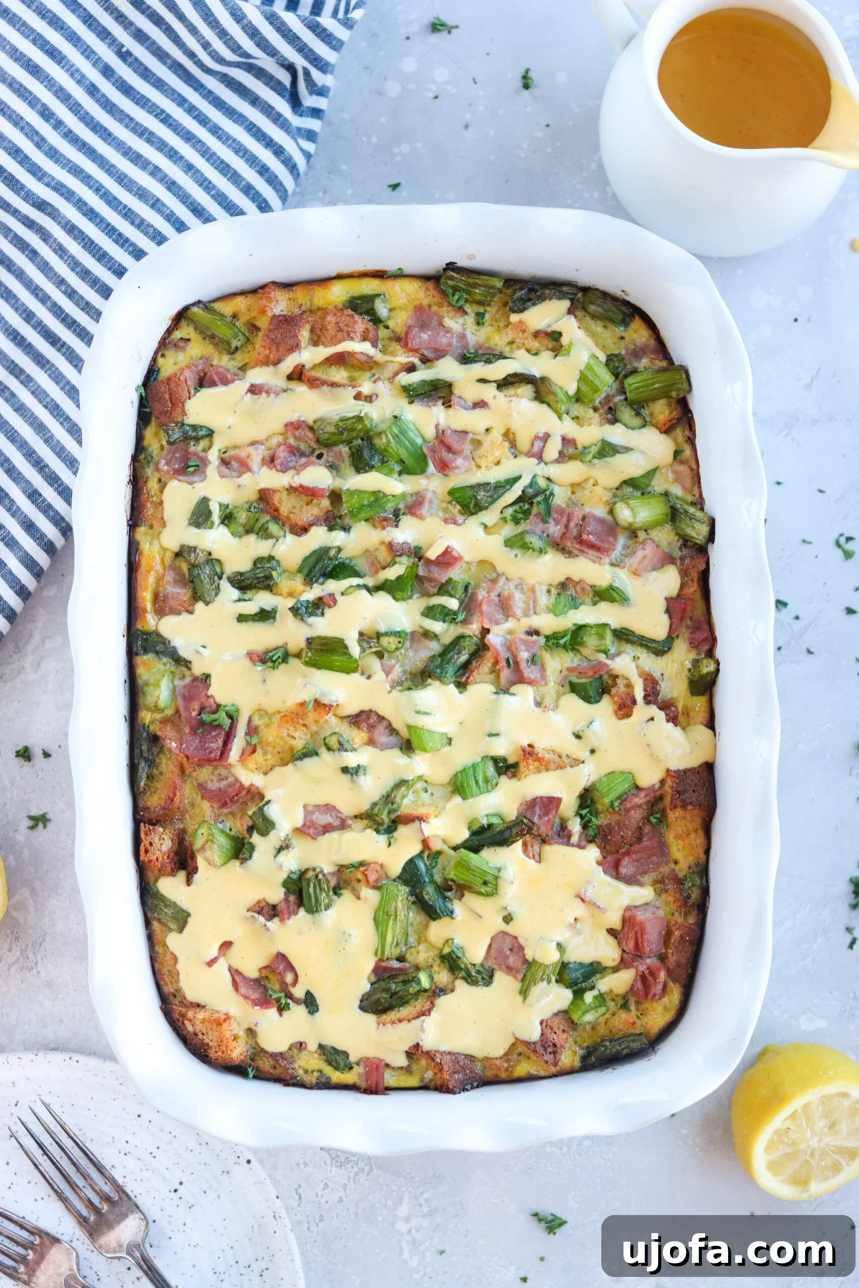 Gluten Free Eggs Benedict Casserole