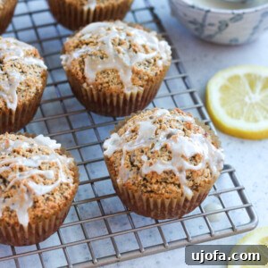 Paleo Lemon Poppyseed Muffins