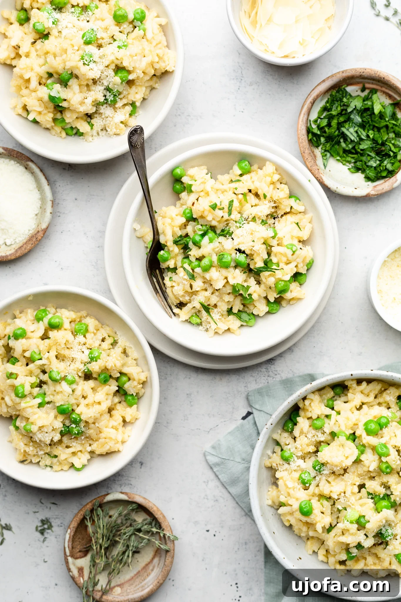 ingredients for an gluten free risotto