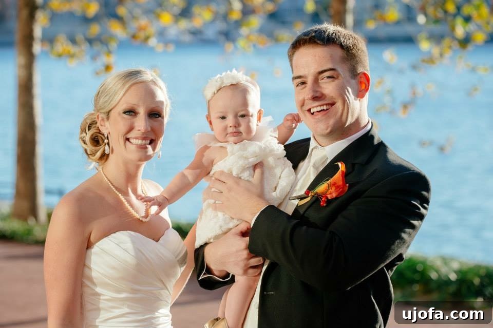 Thriving Beyond Postpartum Anxiety 4 Newlyweds Annabel's parents smiling on their wedding day.