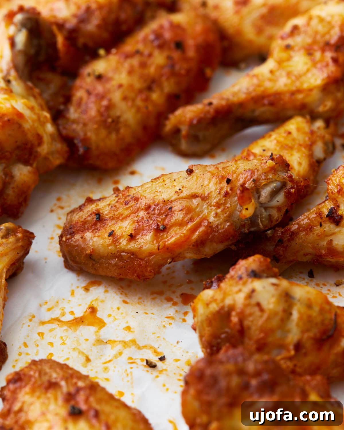 Flavorful Gluten-Free Chicken Feasts 3 Crispy gluten-free chicken wings tossed with buffalo sauce and garnished with seasonings, ready to be served.