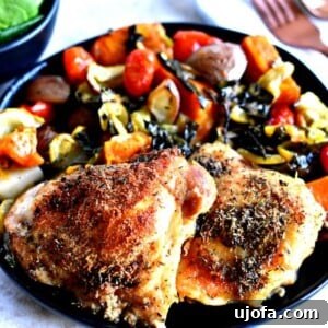Flavorful Gluten-Free Chicken Feasts 22 Perfectly cooked crispy chicken thighs, golden brown and glistening, ready to be served.