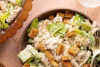 Effortless Gluten-Free Chicken Caesar Pasta Salad