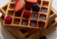 Hearty Buckwheat Waffles