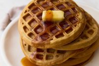 Crispy Oat Flour Waffles Recipe for Fluffy Homemade Waffles