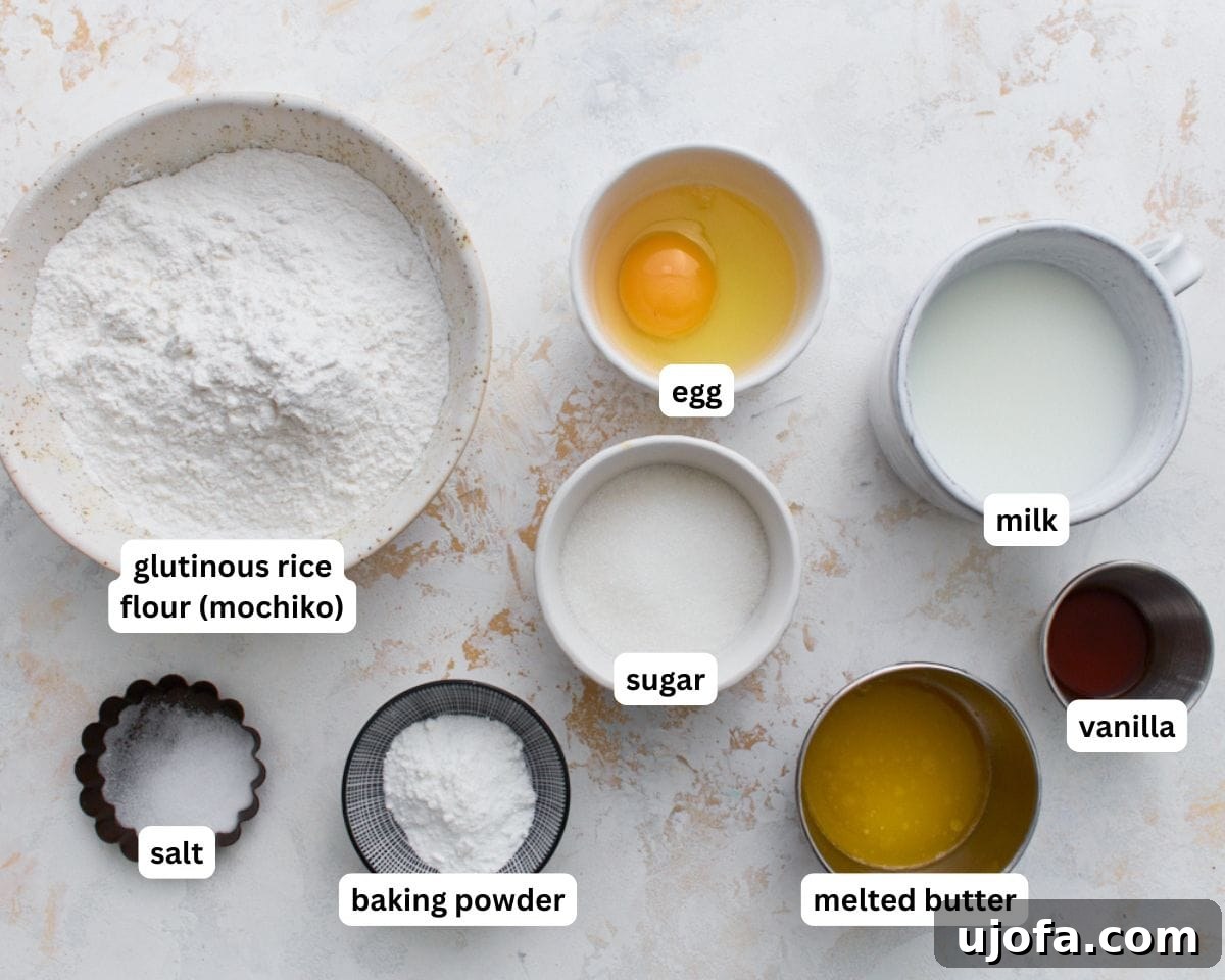 Gluten-Free Mochi Donuts Recipe: Chewy, Crispy & Irresistible 4 gluten-free mochi donuts ingredients