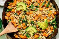 One-Skillet Turkey and Sweet Potato Hash Recipe