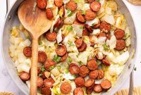 One-Pan Kielbasa and Cabbage Skillet Recipe