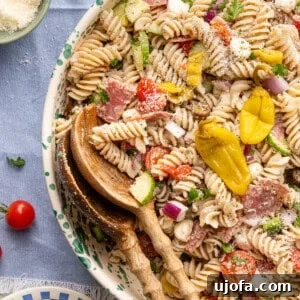 Gluten-Free Italian Pasta Salad Recipe for Flavorful Picnics 12 Gluten Free Italian Pasta Salad close up half view