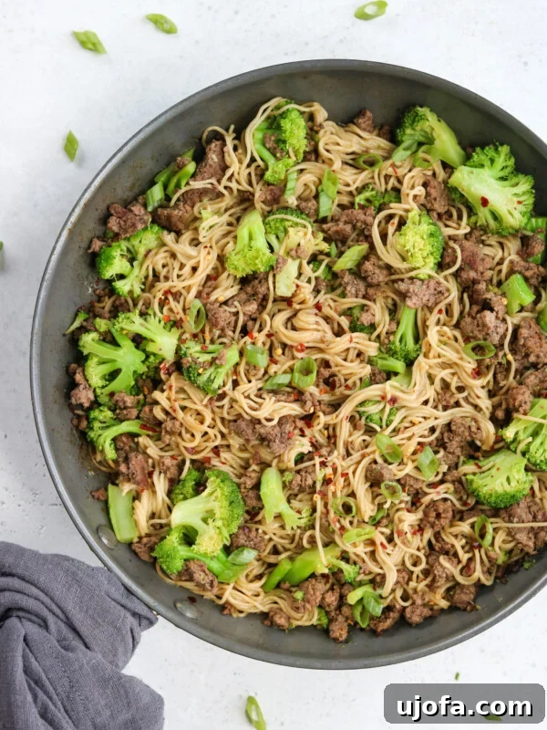 Gluten Free Beef & Broccoli Ramen
