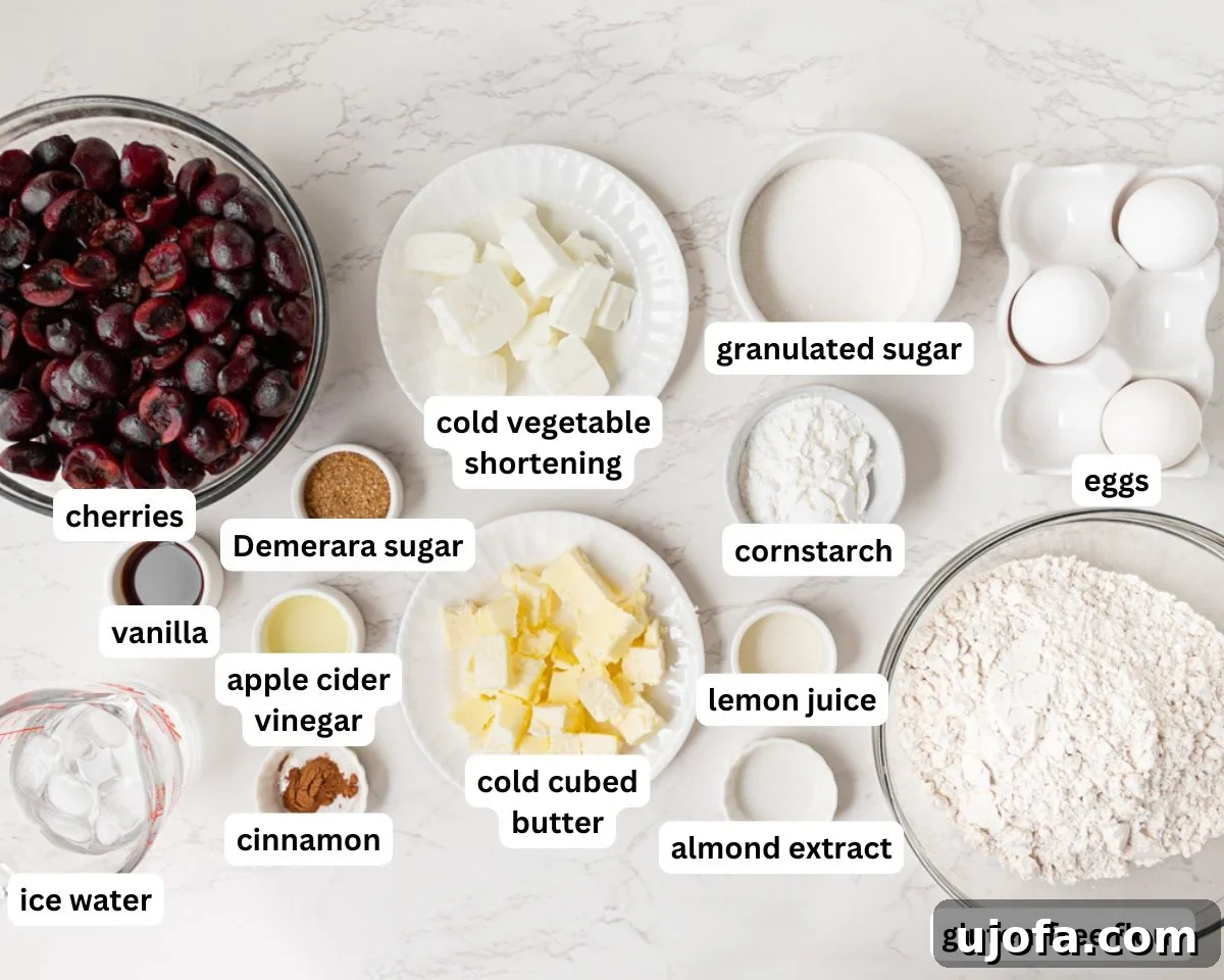 gluten-free cherry pie ingredients