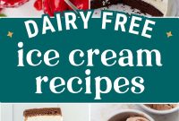 Creamy Dairy-Free Ice Cream Recipes to Try at Home