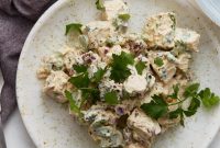 Creamy Keto Chicken Salad with Bacon and Avocado