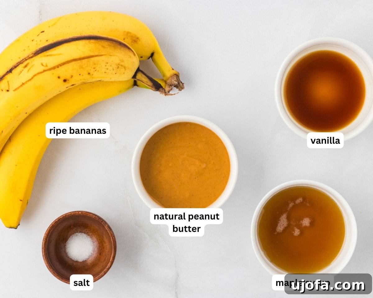 Banana Ice Cream (Nice Cream) Ingredients