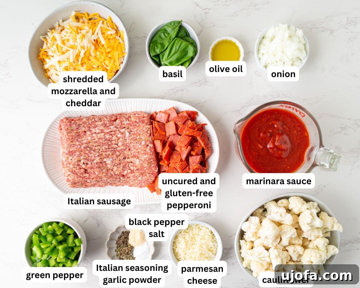 Keto Pizza Casserole: Cheesy Low-Carb Comfort Bake 3 img 43759 4