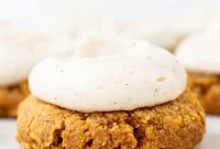 Chewy Almond Flour Pumpkin Cookies with Warm Spices