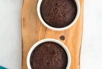 Microwave Flourless Chocolate Mug Cake