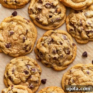 Delicious Gluten-Free and Dairy-Free Dessert Recipes 19 Overhead view of gluten-free chocolate chip cookies